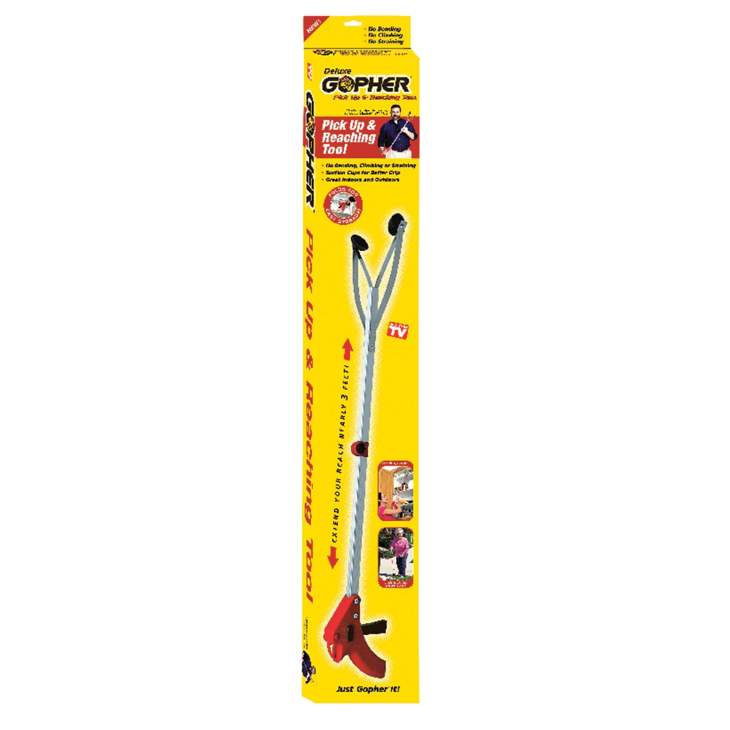 Gopher II  As Seen On TV  Pick-Up and Reaching Tool  1 pk 