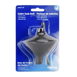 Plumb Pak Toilet Tank Ball Black Rubber For Universal