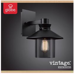 Globe Electric Westminster 1-Light Black Vintage Wall Sconce