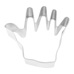 R&M International Corp 1 in. W X 4 in. L Right Hand Cookie Cutter Silver 1 pc