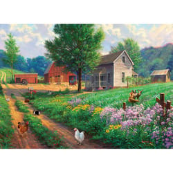 Cobble Hill Farm Country Jigsaw Puzzle Cardboard 1000 pc