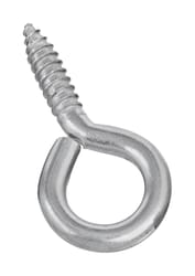National Hardware 0.30 in. D X 2-7/8 in. L Polished Stainless Steel Screw Eye 150 lb. cap. 1 pk