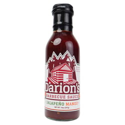 Darion's Barbecue Sauce Jalapeno Mango BBQ Sauce 14 oz