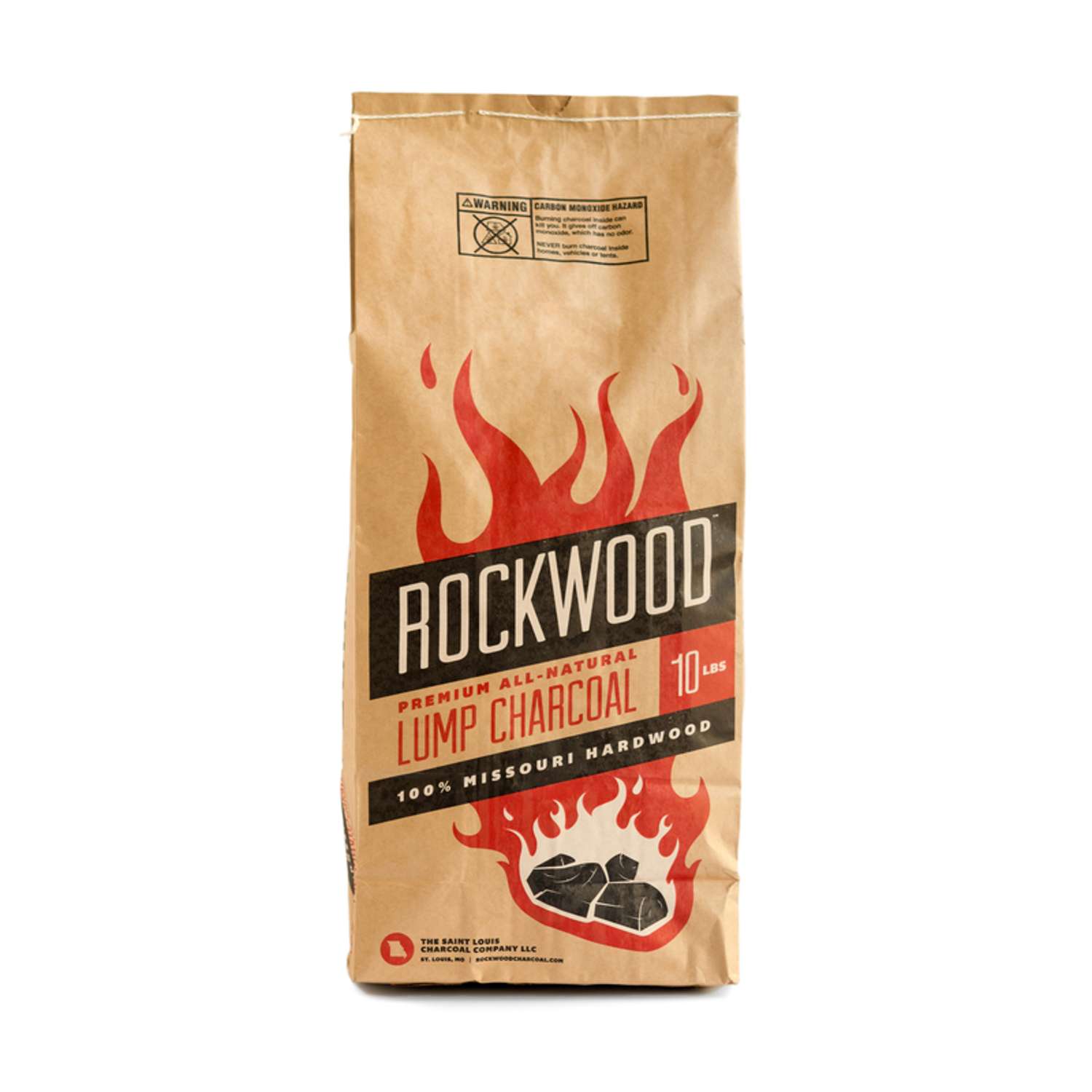 Rockwood All Natural Hardwood Lump Charcoal 10 lb Ace Hardware