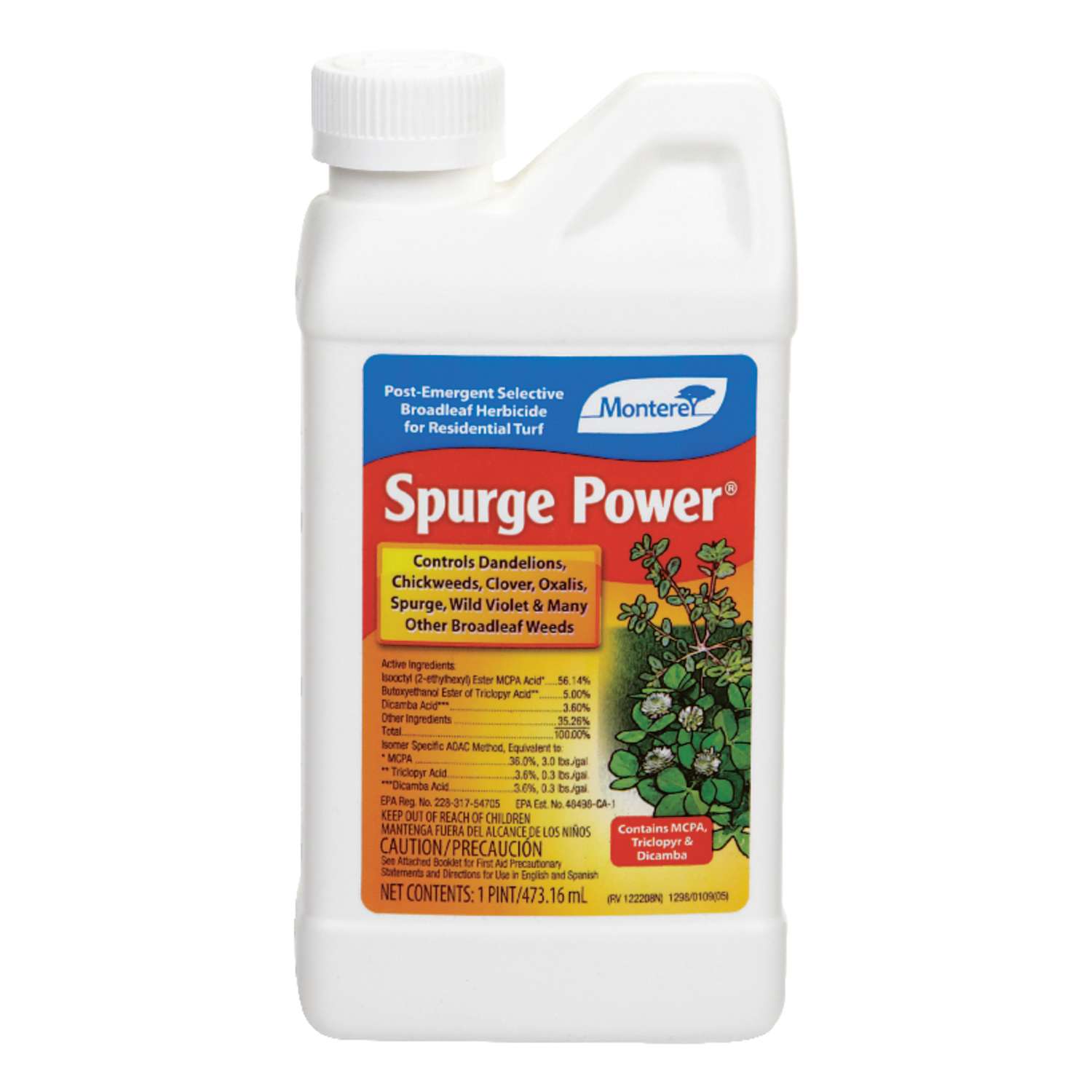 Monterey Spurge Power Broadleaf Herbicide Concentrate 1 pt - Ace Hardware