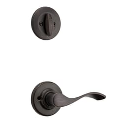 Kwikset Venetian Bronze Zinc Inside Trim Handleset