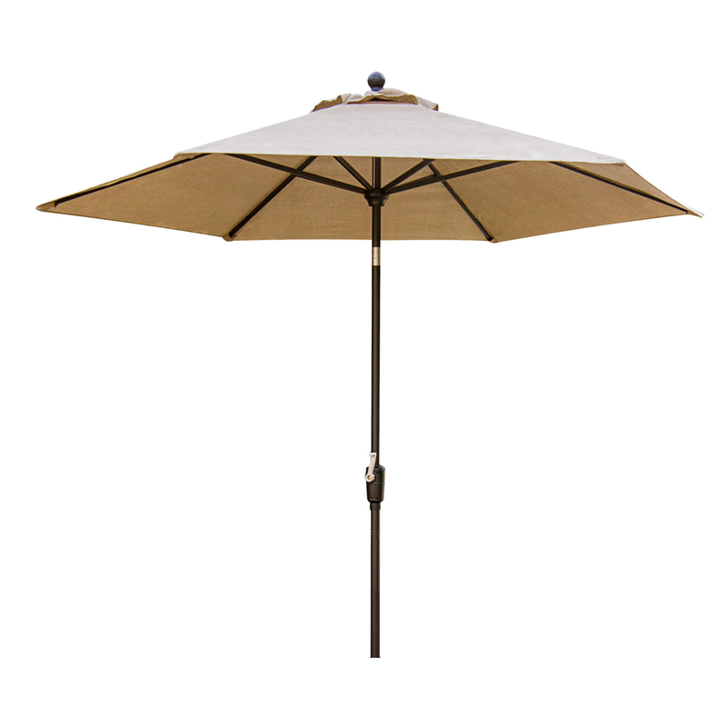 Photos - Storage Combination Hanover Traditions 9 ft. Tiltable Tan Patio Umbrella TRADITIONSUMB 
