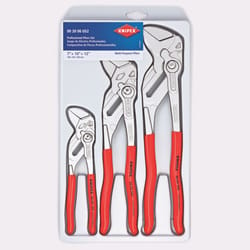Knipex 3 pc Drop Forged Steel Multi-Purpose Pliers and Wrench Set