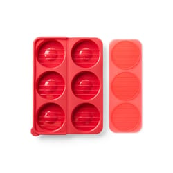 Chef'n Red Silicone Burger Mold