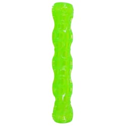 Hyper Pet Dura-Squeaks Green TPR Stick Dog Toy Large