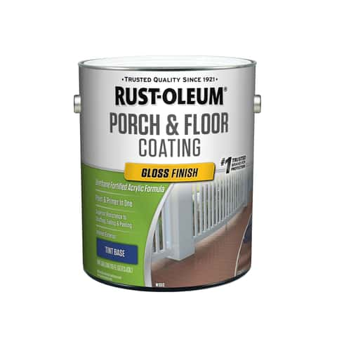 Rust-Oleum Porch & Floor Gloss Tint Base Porch and Floor Paint+Primer 1 gal  - Ace Hardware