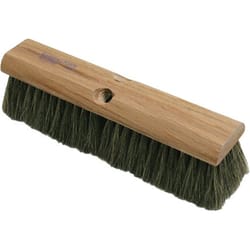 Marshalltown Wood/Natural Fiber Concrete Broom 12 in. L