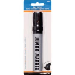 BAZIC Black Chisel Tip Jumbo Permanent Markers (3/Pack) Bazic Products