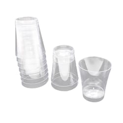 BarY3 2 oz Clear Polypropylene Disposable Shot Glass