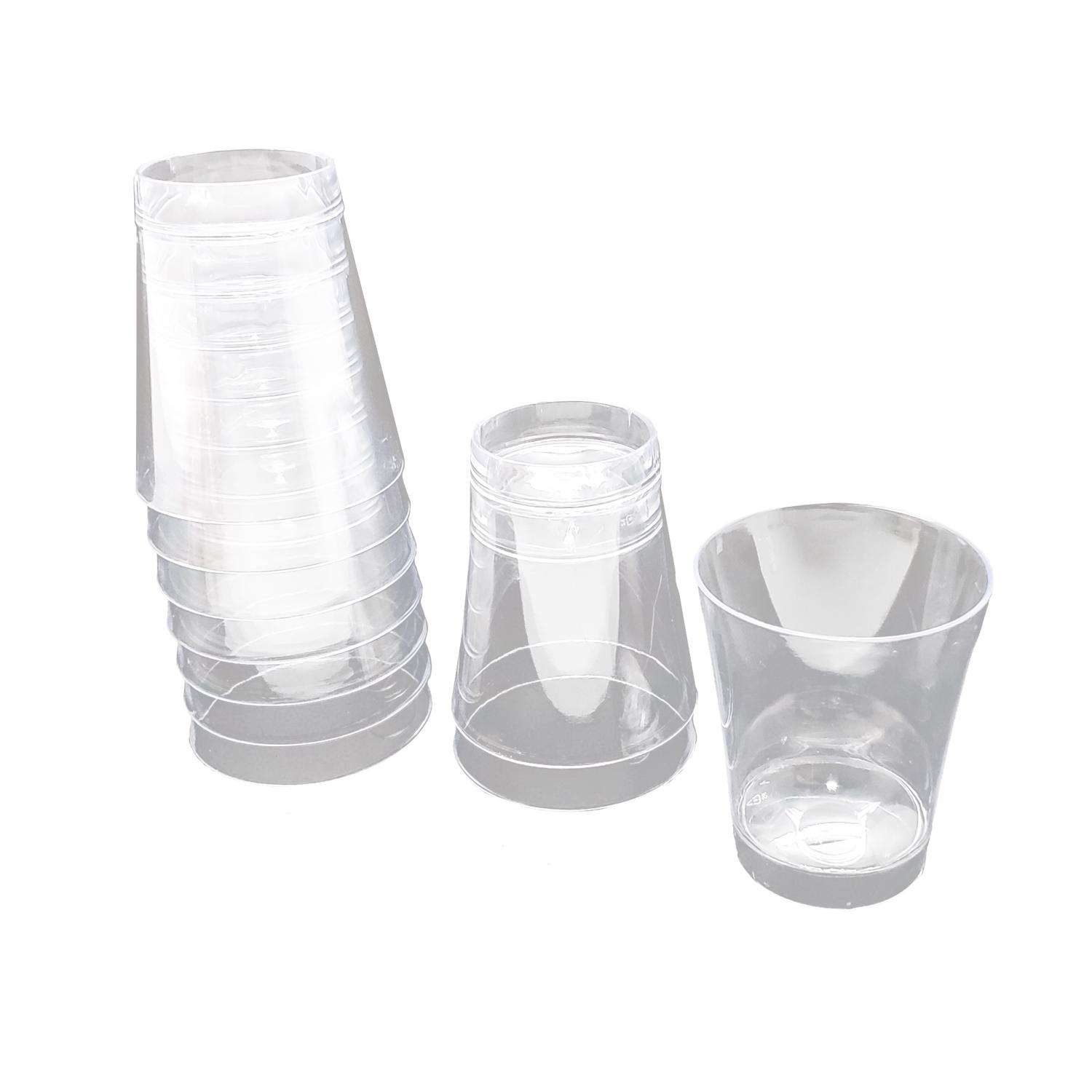 Bary3 2 Oz Clear Plastic Disposable Shot Glass Ace Hardware 0183