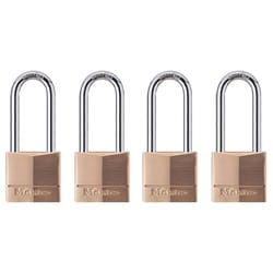 Master Lock 1-9/16 in. W Steel 4-Pin Cylinder Padlock