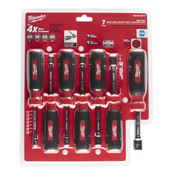 Milwaukee Assorted in. Metric Hollow Shaft Nut Driver Set 7 in. L 7 pc