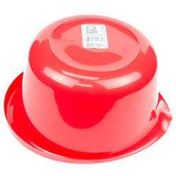 Chef Craft 5.5 qt Plastic Red Mixing Bowl 1 pc