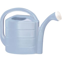 Novelty Sky Blue 2 gal Plastic Deluxe Watering Can