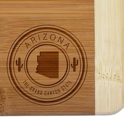 Totally Bamboo 8 in. L X 5.75 in. W X 0.6 in. Bamboo Cutting Board