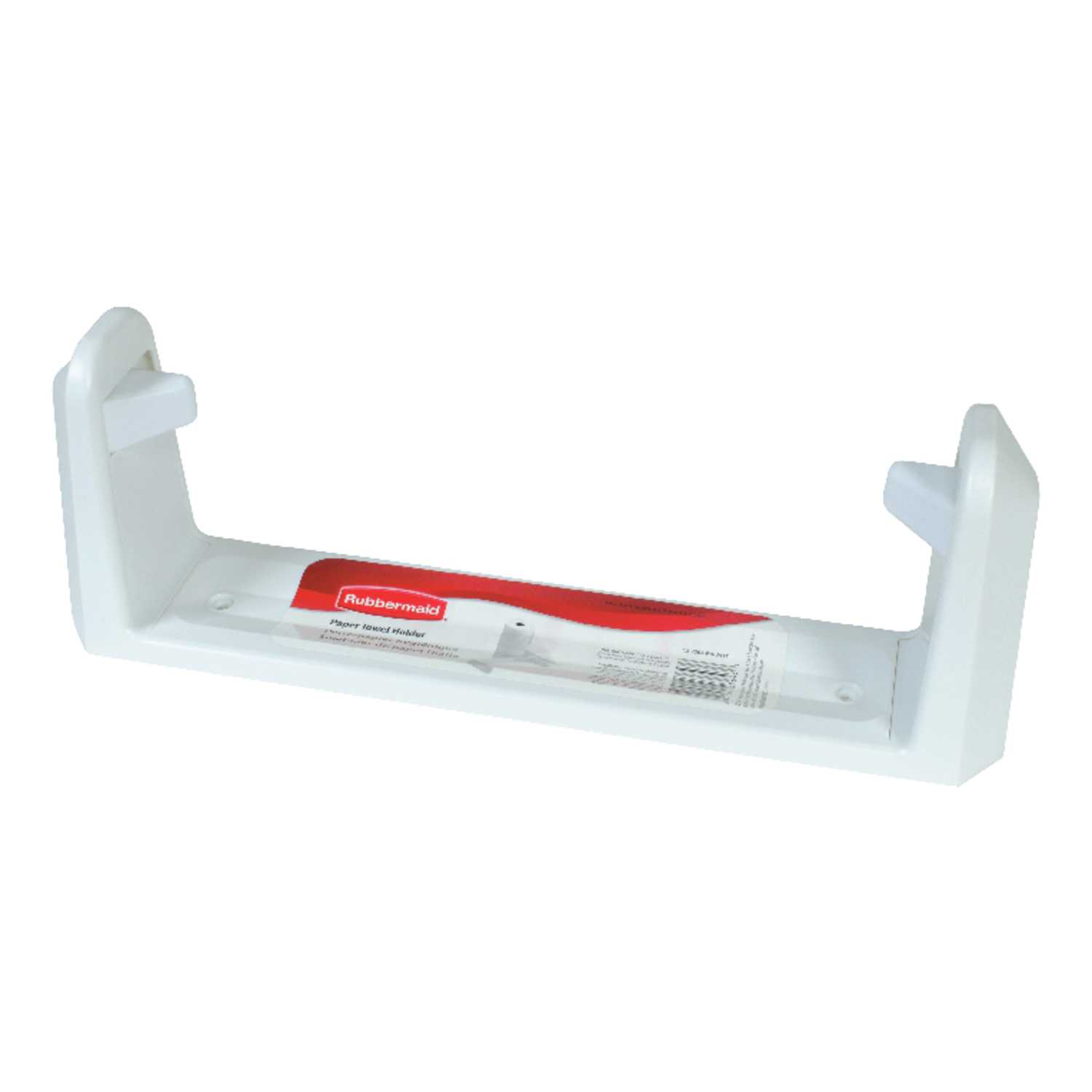 Rubbermaid Plastic Wall Mount Paper Towel Holder 3 in. H x 5 in. W x 14