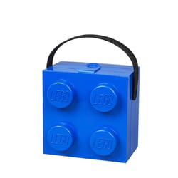 LEGO Lunch Box w/ Handle Bright Blue