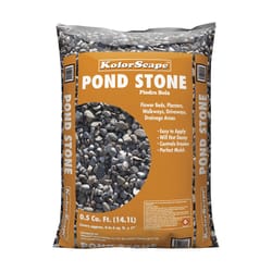 KolorScape Brown Pond Stone 0.5 cu ft