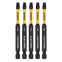 DeWalt FlexTorq Torx T25 X 3.5 in. L Screwdriver Bit Steel 5 pc