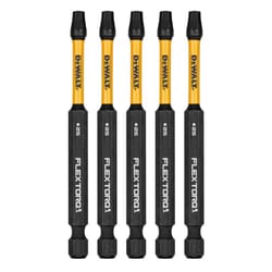 DeWalt FlexTorq Torx T25 X 3.5 in. L Screwdriver Bit Steel 5 pc