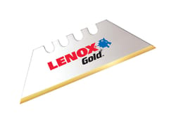 Lenox Gold High Speed Steel 4 Notch Utility Blade 2.5 in. L 5 pk