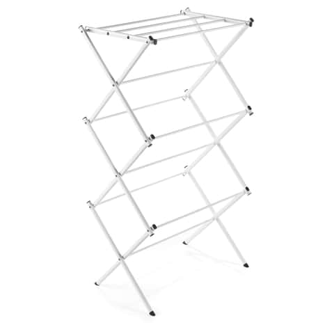 Polder 42 in. H X 14.5 in. W X 21 in. D Steel Accordian Collapsible Clothes Drying Rack Mfr 8316P 90 Ace Hardware