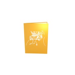 Lovepop Wedding Car 3D Card Paper 1 pk