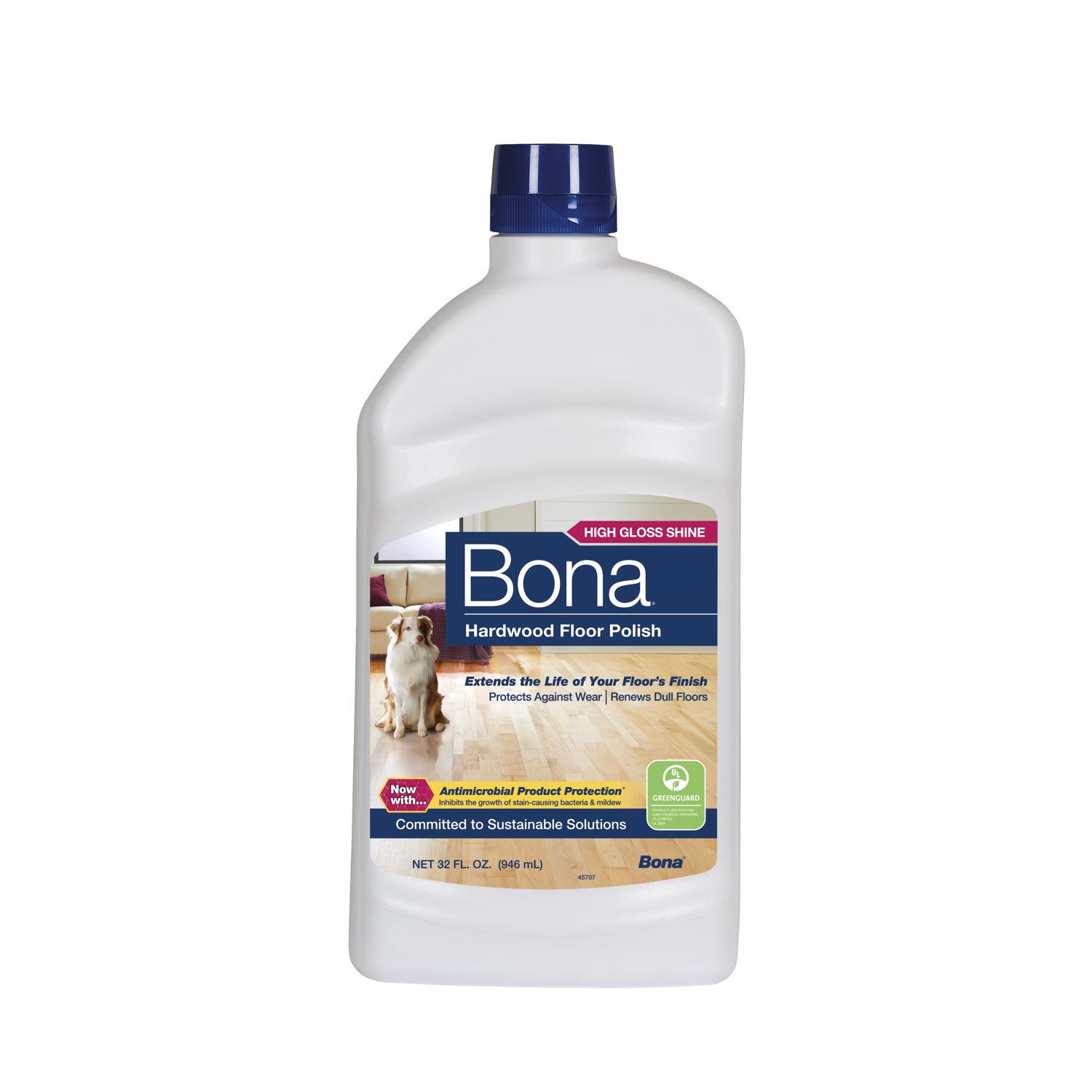 Bona Hardwood Floor Polish Acrylic Base Gloss 32 Oz