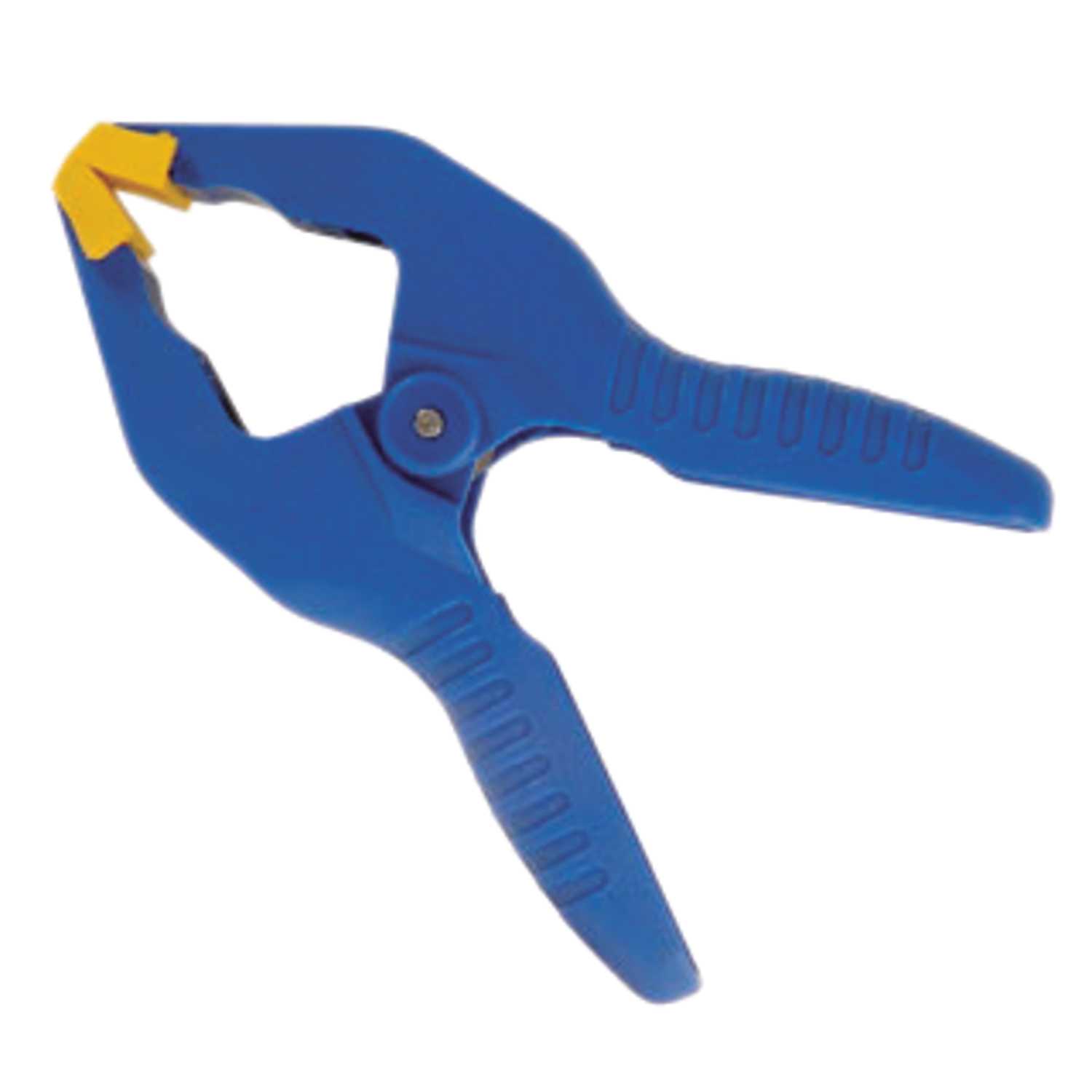 Irwin 2 in. Resin Spring Clamp 2 lb. capacity Blue Ace