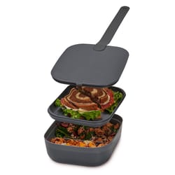 W&P 58 fl. oz. Charcoal Bento Box 1 pk