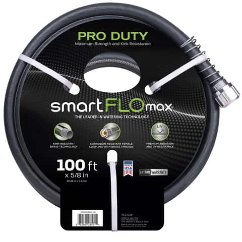 Ace SmartFLO 5/8 in. D X 100 ft. L Premium Grade Garden Hose - Ace Hardware