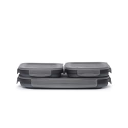 Drip EZ New Secondz Charcoal Food Storage Container Set 3 pk