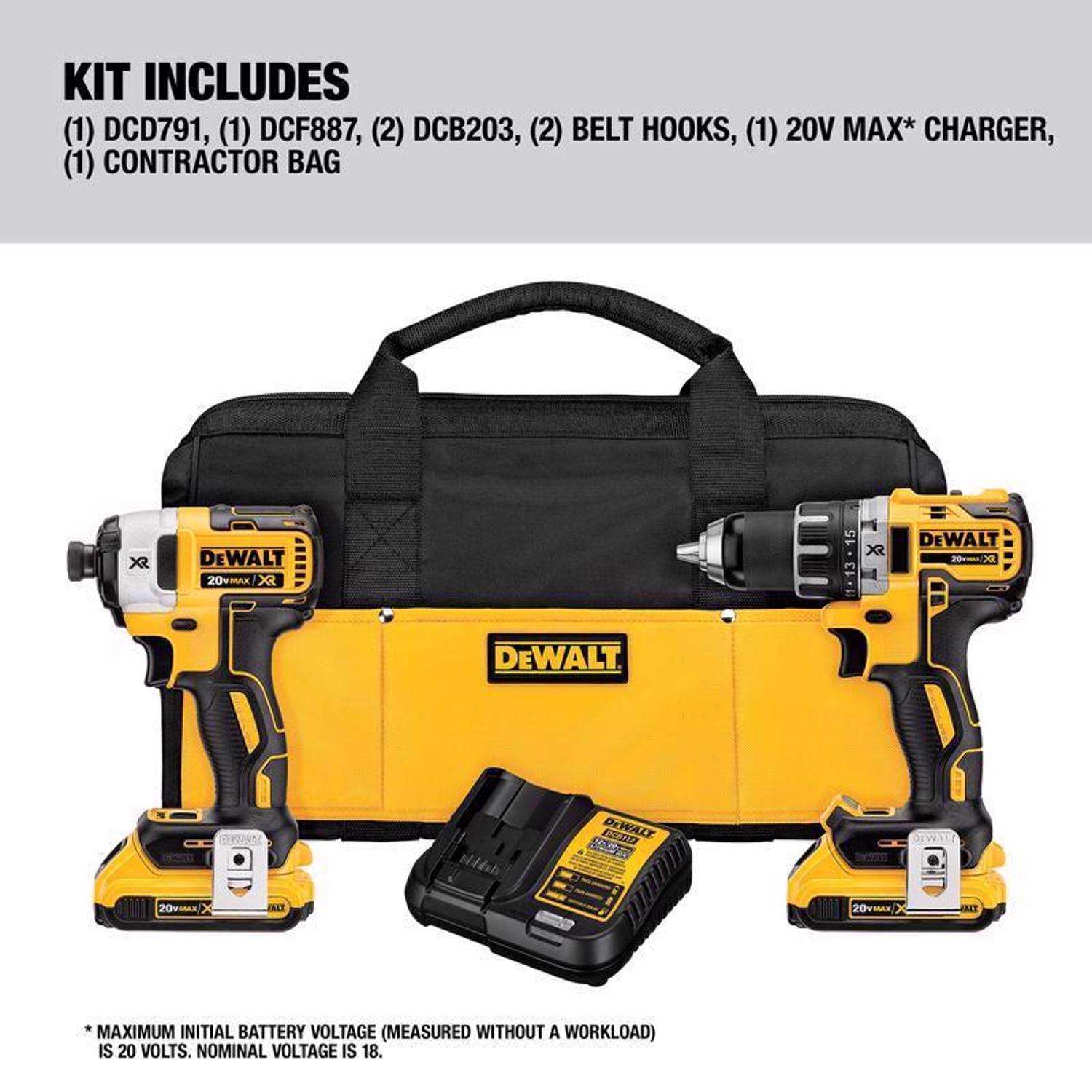 DeWalt 20V MAX 3/8 in. Brushed Cordless Right Angle Drill Kit (Battery &  Charger) - Ace Hardware