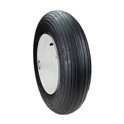 MaxPower 8 in. D X 15.6 in. D Centered Wheelbarrow Wheel Rubber 1 pk