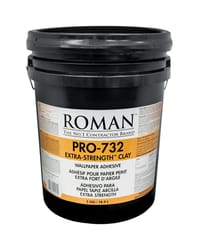 Roman PRO-732 Extra Strength Clay/Modified Starches Wallpaper Adhesive 5 gal