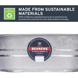 Behrens 2 gal Steel Tub Oval