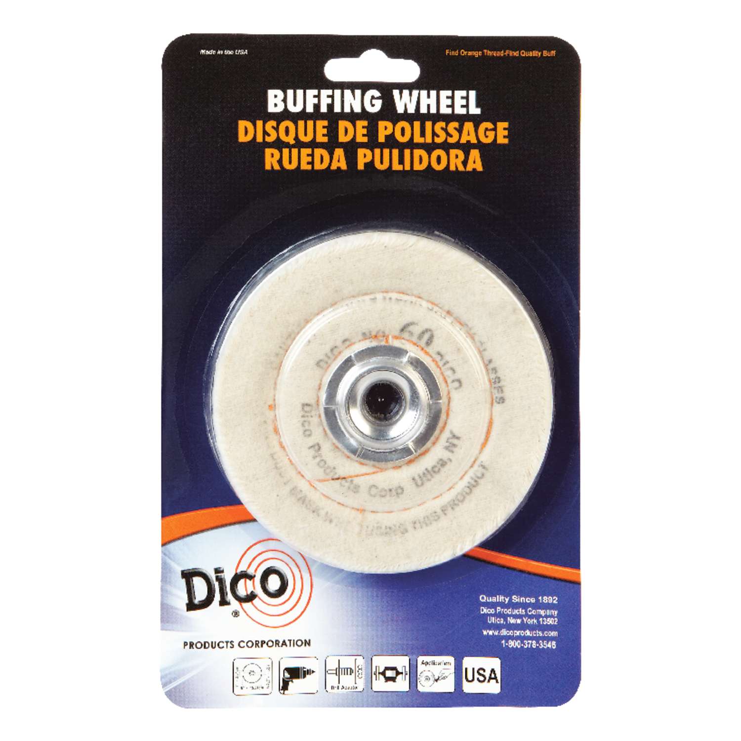 Dico Products Dico 4 in. Buffing Wheel Ace Hardware