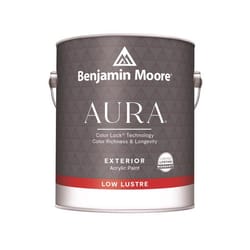 Benjamin Moore Aura Exterior Low Luster White Paint Exterior 1 gal