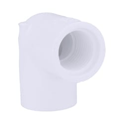 Charlotte Pipe Schedule 40 1/2 in. Slip X 1/2 in. D FPT PVC Elbow 1 pk