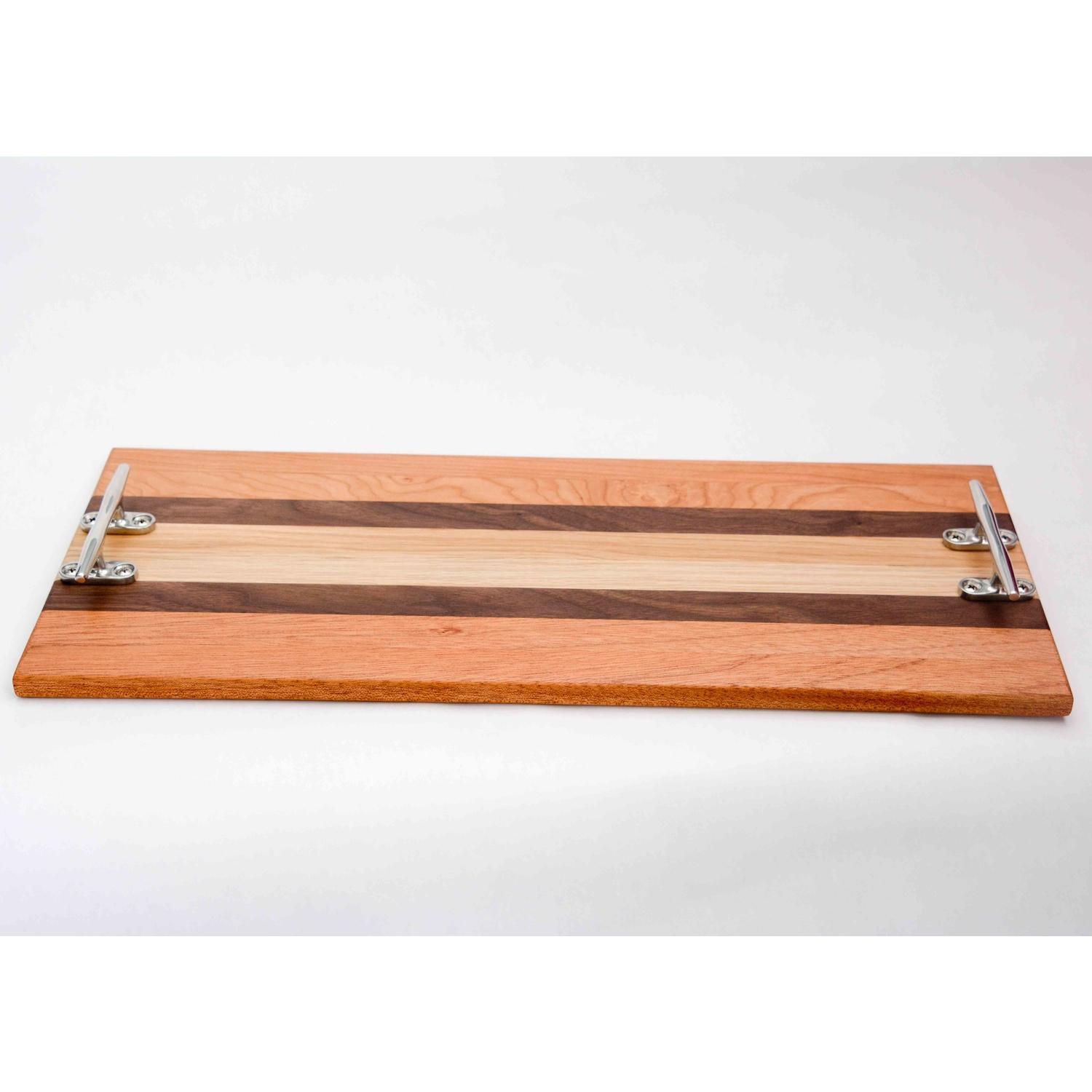 Coastal Carolina Natural Wood Modern and Contemporary Tray 1 pc Sansujyuku sansujyuku.com