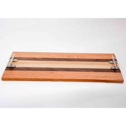 Coastal Carolina Natural Wood Modern and Contemporary Tray 1 pc