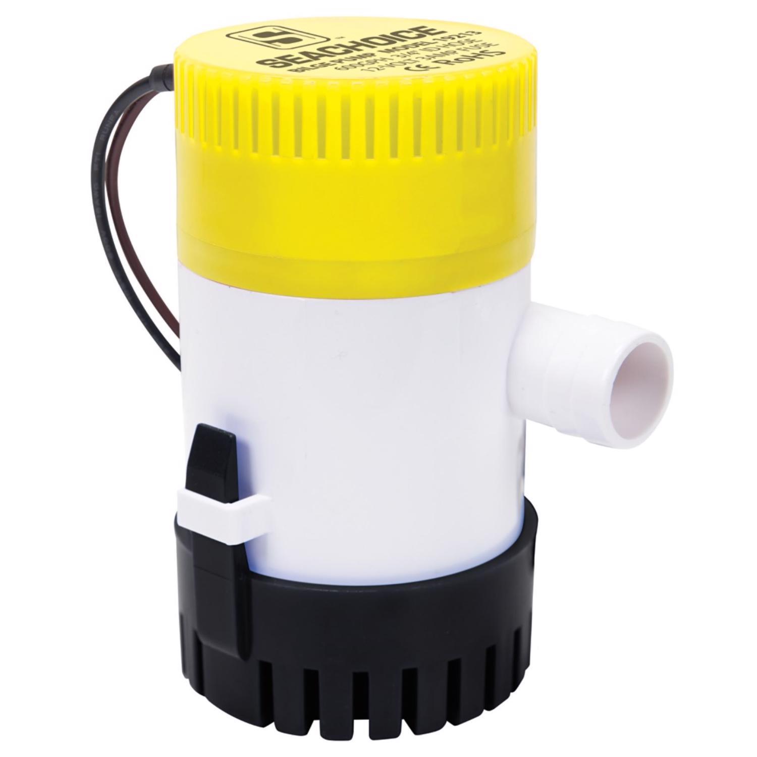 Seachoice 19213 Universal Bilge Pump, 600 GPH