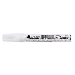 C.H. Hanson El Marko White Valve Tip Paint Marker 1 pk