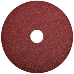 Norton 5 in. Aluminum Oxide Center Mount F240 AO Fiber Disc 120 Grit Medium 25 pk