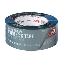 Ace  1.88 in. W x 60 yd. L Blue  Medium Strength  Painter's Tape  1 pk 